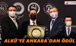 ALKÜ’YE Ankara'dan ödül