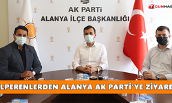 Alperenlerden Alanya AK Parti’ye ziyaret