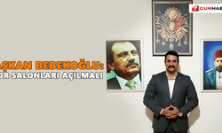 Başkan Bebekoğlu: Spor salonları açılmalı