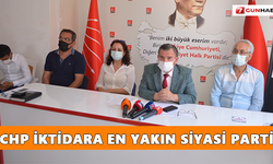 “CHP iktidara en yakın siyasi parti”