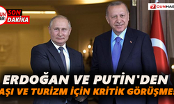 Erdoğan ve Putin'den aşı ve turizm için kritik görüşme!