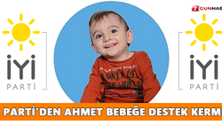 İYİ Parti’den Ahmet Bebeğe destek kermesi