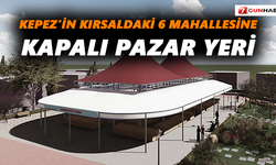 Kepez’in kırsaldaki 6 mahallesine kapalı pazar yeri