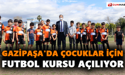 Gazipaşa'da çocuklar için futbol kursu açılıyor