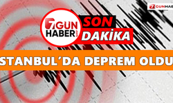 SON DAKİKA! İstanbul’da deprem oldu