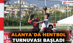 Alanya'da hentbol turnuvası başladı