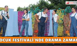 Çocuk Festivali’nde drama zamanı