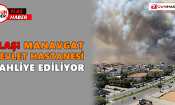 FLAŞ! Manavgat Devlet Hastanesi tahliye ediliyor