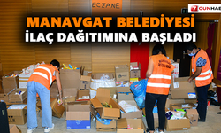 Manavgat Belediyesi ilaç dağıtımına başladı