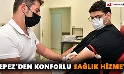 Kepez’den konforlu sağlık hizmeti