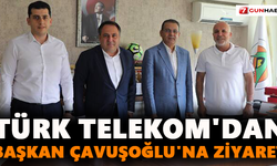 Türk Telekom'dan Başkan Çavuşoğlu'na ziyaret