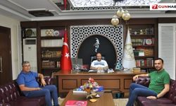 Başkan Toklu'dan Müftü İlhan'a 'hayırlı olsun' ziyareti