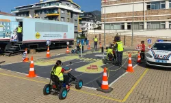 İlçe Jandarma Komutanlığı’ndan Öğrencilere Mobil Trafik Eğitimi