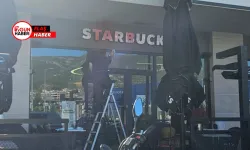 Alanya’da Kırmızı Boyalı Protesto! Starbucks’ları Hedef Aldılar