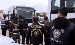 Antalya Merkezli Başarılı Operasyon! 23 Şüpheli Yakalandı