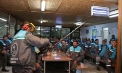 Alanya Belediyesi’nde Mesleki Yeterlilik Ve İş Güvenliği Eğitimleri Devam Ediyor