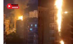 Alanya’da Korkutucu Yangın! Alevler Tüm Binayı Sardı