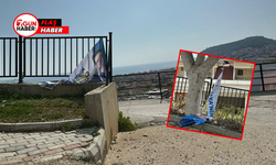 Alanya’da Çirkin Saldırı! Tütüncü’nün Pankartlarına Saldırdılar