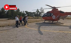 Alanya’da Ambulans Helikopter 14 Yaşındaki Çocuk İçin Havalandı