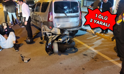Alanya’da Feci Kaza! Motosiklet Yayalara Çarptı
