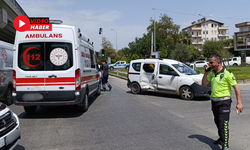Manavgat’ta Kazaya Giden Ambulans Kaza Yaptı