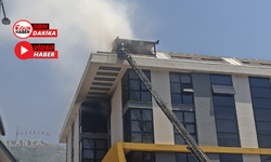 Alanya’da İş Merkezinde Yangın Paniği! Çalışanlar Sokağa Döküldü