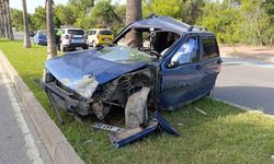 Manavgat’ta Feci Kaza! Palmiyeye Çarpan Sürücü Hayatını Kaybetti