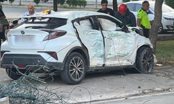 Alanya’da Aşırı Hız Yapan Sürücü Olay Yerinde Polis Ve Sağlık Ekipleriyle Tartıştı