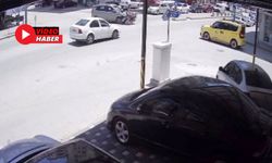 Ölümün Kıyısından Saniyelerle Döndü! Zarar Gören Motosikletine Üzüldü