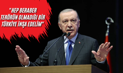 Cumhurbaşkanı Erdoğan'dan Terörsüz Türkiye Açıklaması! "Hep Beraber Terörün Olmadığı Bir Türkiye İnşa Edelim"