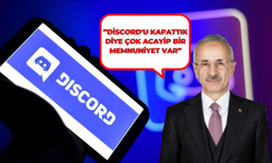 Bakan Uraloğlu’ndan Discord Açıklaması! ’’Discord'u Kapattık Diye Çok Acayip Bir Memnuniyet Var’’