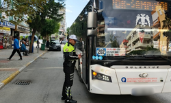 Alanya'da Toplu Taşıma Araçlarına Trafik Denetimi! 4 Araç Trafikten Men Edildi