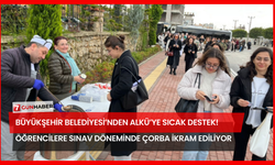 Büyükşehir Belediyesi’nden ALKÜ’ye Sıcak Destek! Öğrencilere Sınav Döneminde Çorba İkram Ediliyor