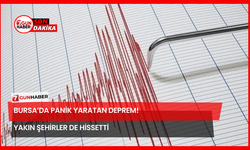 Bursa’da Panik Yaratan Deprem! Yakın Şehirler De Hissetti