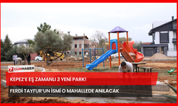 Kepez’e Eş Zamanlı 3 Yeni Park! Ferdi Tayfur’un İsmi O Mahallede Anılacak