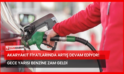 Akaryakıt Fiyatlarında Artış Devam Ediyor! Gece Yarısı Benzine Zam Geldi