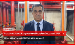 Uzmanı Yangına Karşı Alınması Gereken Önlemleri Anlattı! Binalarda Yangın Sistemi Nasıl Olmalı?