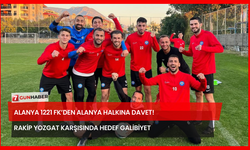 Alanya 1221 FK’den Alanya Halkına Davet! Rakip Yozgat Karşısında Hedef Galibiyet