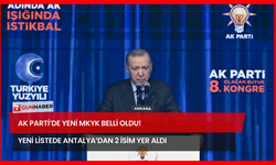 AK Parti’de Yeni MKYK Belli Oldu! Yeni Listede Antalya’dan 2 İsim Yer Aldı