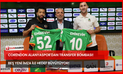 Corendon Alanyaspor'dan Transfer Bombası! Beş Yeni İmza ile Hedef Büyütüyor!