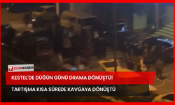 Kestel'de Düğün Günü Drama Dönüştü! Tartışma Kısa Sürede Kavgaya Dönüştü