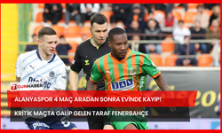 Alanyaspor 4 Maç Aradan Sonra Evinde Kayıp! Kritik Maçta Galip Gelen Taraf Fenerbahçe