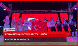 Konyaaltı Halk Oyunları Topluluğu Kuveyt’te Sahne Aldı