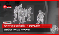 Türkiye'nin 51 İlinde GÜRZ-46 Operasyonu! 282 Terör Şüphelisi Yakalandı!