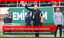 Teknik Direktör Uğurlu’dan Maç Sonu Açıklaması! ‘Geçiş Oyunları İle Bulduğumuz Fırsatlardan Faydalanamadık’