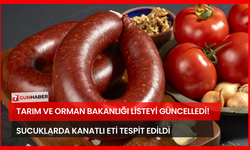 Tarım ve Orman Bakanlığı Listeyi Güncelledi! Sucuklarda Kanatlı Eti Tespit Edildi