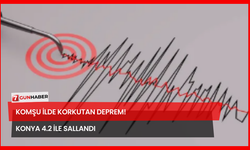 Komşu İlde Korkutan Deprem! Konya 4.2 İle Sallandı