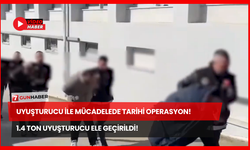 Uyuşturucu İle Mücadelede Tarihi Operasyon! 1.4 Ton Uyuşturucu Ele Geçirildi!