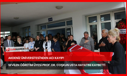 Akdeniz Üniversitesi'nden Acı Kayıp! Sevilen Öğretim Üyesi Prof. Dr. Usta Hayatını Kaybetti