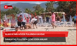 Alanya’nın Gözde Plajında Kavga! Damlataş Plajı’nda Şoke Eden Anlar!